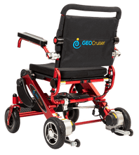 Geo Cruiser™ LX Red (Back Angled) - Pathway Mobility Geo Cruiser™ By Explorer Mobility | Wheelchair Liberty 