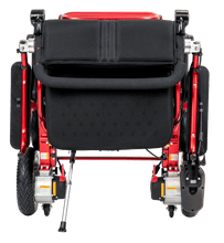 Geo Cruiser™ LX Red - Folded - Pathway Mobility Geo Cruiser™ By Explorer Mobility | Wheelchair Liberty 