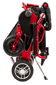 Geo Cruiser™ LX Red (Folded) - Pathway Mobility Geo Cruiser™ By Explorer Mobility | Wheelchair Liberty 