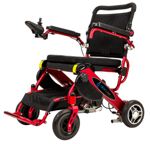 Geo Cruiser™ DX Red (Angled) - Pathway Mobility Geo Cruiser™ By Explorer Mobility | Wheelchair Liberty 