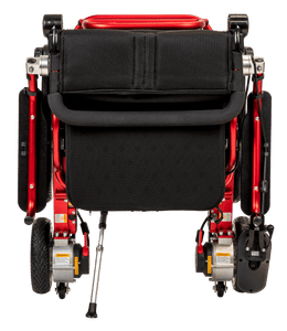 Geo Cruiser™ DX Red (Folded Back) - Pathway Mobility  Geo Cruiser™ By Explorer Mobility | Wheelchair Liberty 