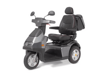 Grey - Afiscooter S3 3-Wheel Electric Scooter By Afikim | Wheelchair Liberty