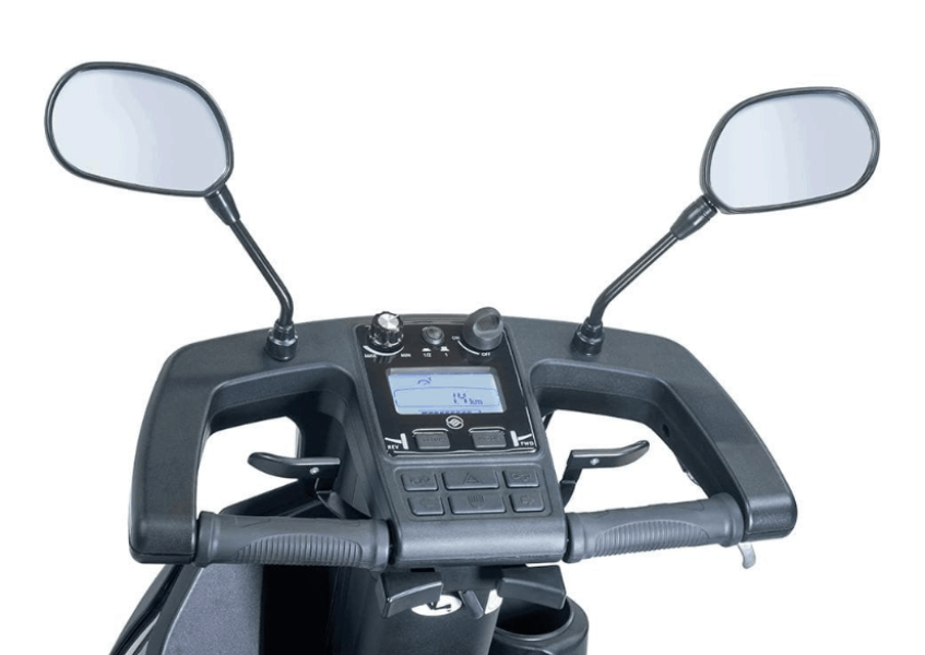 Handle And Control Panel - Afiscooter C3 3-Wheel Electric Scooter By Afikim | Wheelchair Liberty