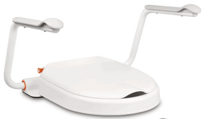 Hi-Loo Fixed Toilet Seat Raiser 6m With Arms