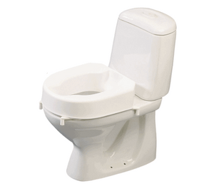 Hi-Loo Toilet Seat Raiser with Brackets 10cm