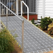 Home Porch - Home and Modular Access Ramps by Roll-A-Ramp | Wheelchair Liberty