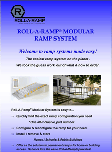 Info 1 - Home and Modular Access Ramps by Roll-A-Ramp | Wheelchair Liberty