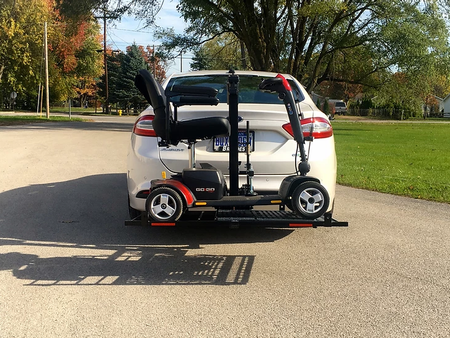 Lift N’ Go Electric Lift for Scooters and Power Chairs by Wheelchair Carrier | Wheelchair Liberty