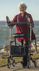 In Use - Protekt® Pilot Upright Walker by Proactive Medical - Wheelchair Liberty