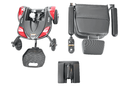 Junior Lightweight Power Wheelchair P320 - Disassembled - by Merits | Wheelchair Liberty