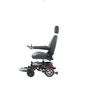 Junior Lightweight Power Wheelchair P320 - Left Side View - by Merits | Wheelchair Liberty