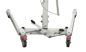Legs Adjustment Pedal - Open Base legs - Protekt® 600 Lift - Electric Hydraulic Powered Patient Lift 600 lb by Proactive Medical | Wheelchair Liberty
