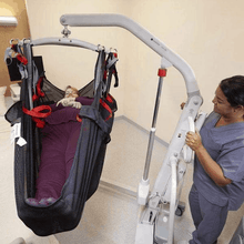 Lift For 8 Point Sling Close Up View - FGA-700 Mobile Lifts By Handicare | Wheelchair Liberty