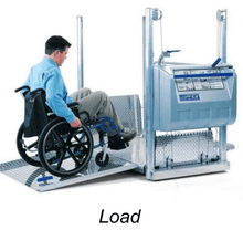 Loading - The Mobilift CX Portable Powered Electric Platform Wheelchair Lift by Adaptive Engineering | Wheelchair Liberty
