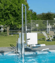 Lolo ADA Compliant Water-Powered Pool Lift WP 400 by Spectrum Aquatics | Wheelchair Liberty    