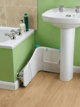 Lumex Splash™ Bath Lift - Easy Fit Storage on Corners | by Graham Field | Wheelchair Liberty