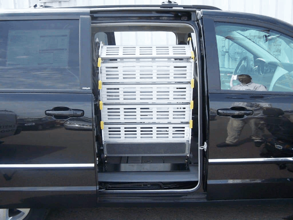 Manual Folding Van / Vehicle Ramp by Roll-A-Ramp | Wheelchair Liberty