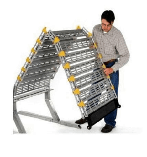 Foldable Design - Manual Folding Van / Vehicle Ramp by Roll-A-Ramp | Wheelchair Liberty