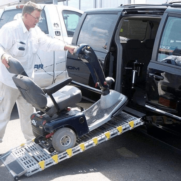 Manual Folding Van / Vehicle Ramp by Roll-A-Ramp | Wheelchair Liberty
