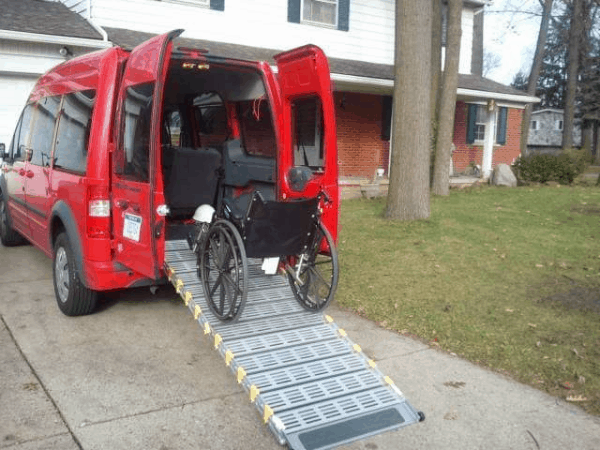 Manual Folding Van / Vehicle Ramp by Roll-A-Ramp | Wheelchair Liberty