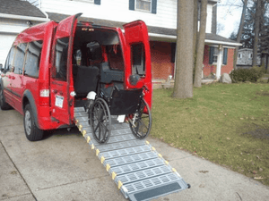 Used For Wheelchair - Manual Folding Van / Vehicle Ramp by Roll-A-Ramp | Wheelchair Liberty