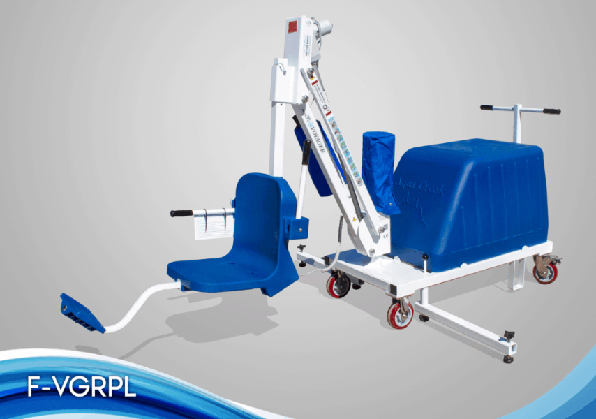 Mighty Voyager Portable Pool Lift by Aqua Creek | Wheelchair Liberty