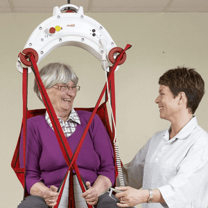 Molift Nomad Patient Ceiling Lift - Carer Use Lady