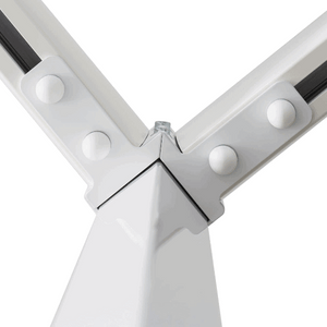 Molift Quattro Rail System for Ceiling Lifts Corner Bracket Underneath