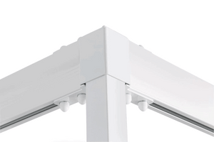 Molift Quattro Rail System for Ceiling Lifts Corner View Outside