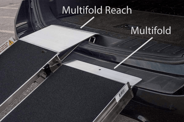 Multifold Reach Portable Entry or Van Ramp by PVI - Wheelchair Liberty