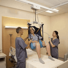 On Bend Lift - C-450 Fixed Ceiling Patient Lift By Handicare | Wheelchair Liberty