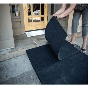 On Doorstep Top Part Flipped - TRANSITIONS® Modular Entry Mat by EZ Access | Wheelchair Liberty