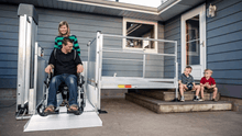 PASSPORT® Vertical Platform Lifts by EZ-ACCESS® - Family Use | Wheelchair Liberty