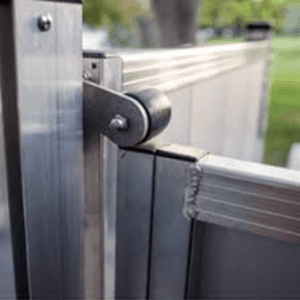 PASSPORT® Vertical Platform Lifts by EZ-ACCESS® - Gate Latch | Wheelchair Liberty