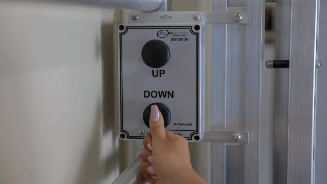 PASSPORT® Vertical Platform Lifts by EZ-ACCESS® Optional  Call And Send Control | Wheelchair Liberty