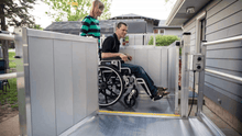 PASSPORT® Vertical Platform Lifts by EZ-ACCESS® - Rampway | Wheelchair Liberty