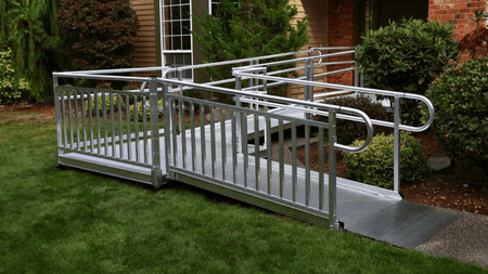 PATHWAY® 3G Modular Access System Wheelchair Ramp - Doorway Side | Wheelchair Liberty 