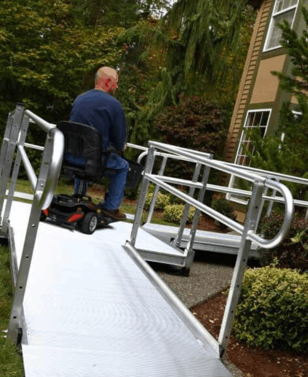 PATHWAY® 3G Modular Access System Wheelchair Ramp - Scooter on ...