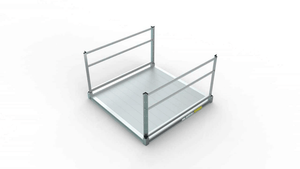 PATHWAY® 3G Modular Access System Wheelchair Ramp - Solid Metal Surface - | Wheelchair Liberty 