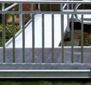 PATHWAY® 3G Modular Access System Wheelchair Ramp - Vertical Solid Variant | Wheelchair Liberty 