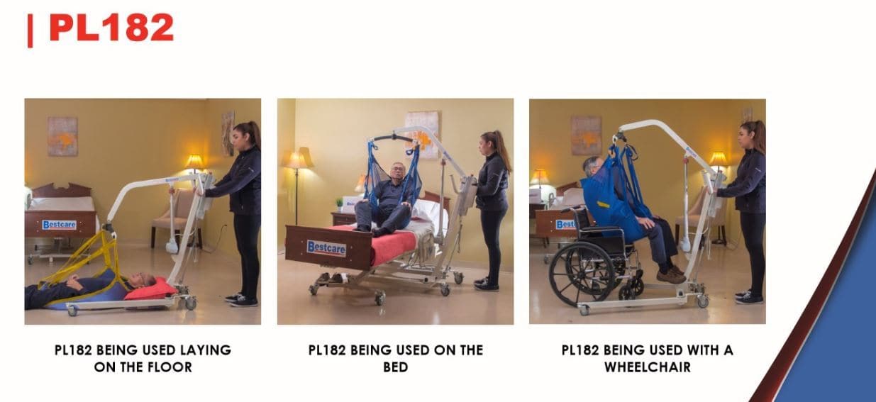 BestCare BestLift Full Body Electric Patient Lift PL500 – Mobility