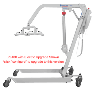 The BestLift™ PL400H| CONVERTIBLE HYDRAULIC PATIENT LIFT By Best Care LLC