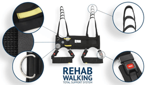 Part Close-Up - Rehab Total Support System Walking Sling By Handicare | Wheelchair Liberty