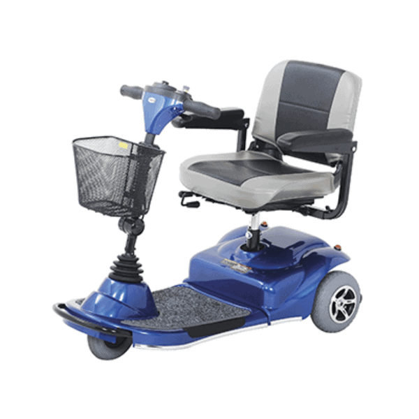 Blue - Pioneer 1 Electric Scooter S235 by Merits | Wheelchair Liberty