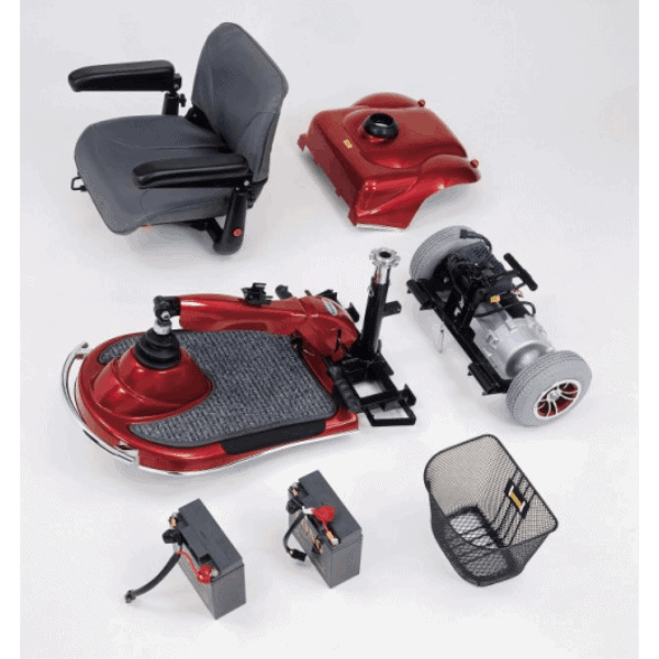 Disassembled - Pioneer 1 Electric Scooter S235 by Merits | Wheelchair Liberty