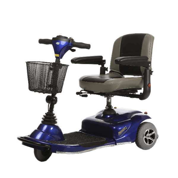 Leftside View - Pioneer 1 Electric Scooter S235 by Merits | Wheelchair Liberty