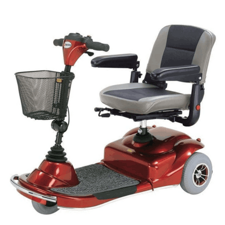 Red - Pioneer 1 Electric Scooter S235 by Merits | Wheelchair Liberty