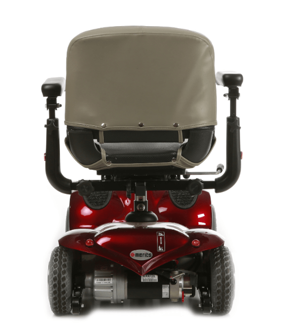 Rear Side - Pioneer 2 S245 Electric Scooter by Merits | Wheelchair Liberty