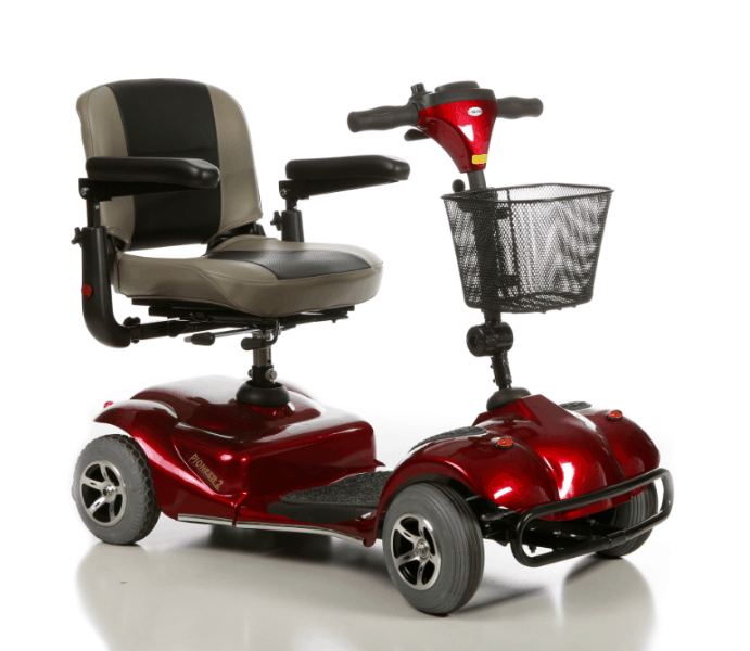 Right Side View - Pioneer 2 S245 Electric Scooter by Merits | Wheelchair Liberty