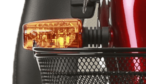 Front Signal Lights - S331 Pioneer 9 3-Wheel Heavy Duty Electric Scooter by Merits | Wheelchair Liberty